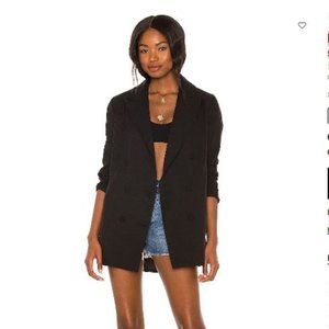 SNDYS Black Button Hills Blazer Size 4